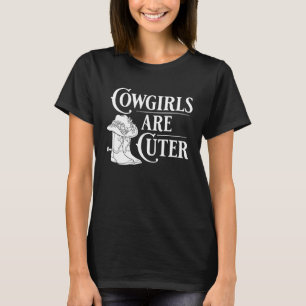T-shirt Cowgirl Boots Citations Cheval de fête