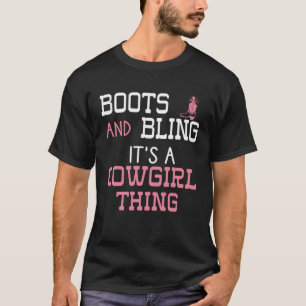 T-shirt cowgirl chose amour pays vie femmes bottes prince