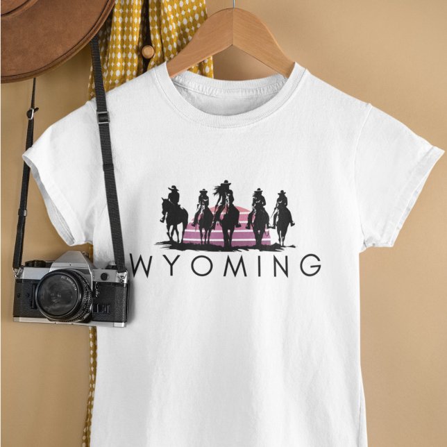 T-shirt Cowgirl du Wyoming (Créateur téléchargé)