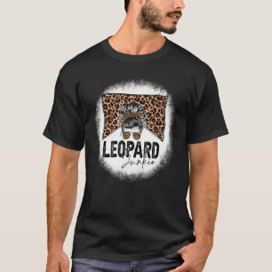 T-shirt Cowgirl Femme Tendance Léopard Accro