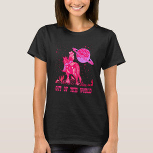 T-shirt Cowgirl occidental country sudiste Howdy Rodeo fém