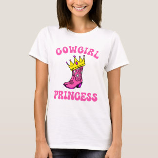 T-shirt Cowgirl Princess Rose