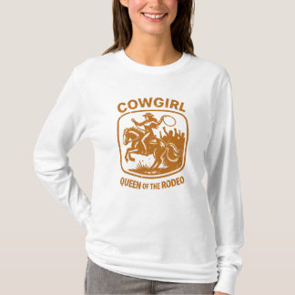 T-shirt Cowgirl — Reine du Rodéo