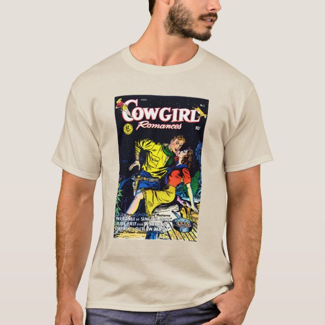 T-shirt Cowgirl Romances #1 - 1950 Western Romance (Devant)
