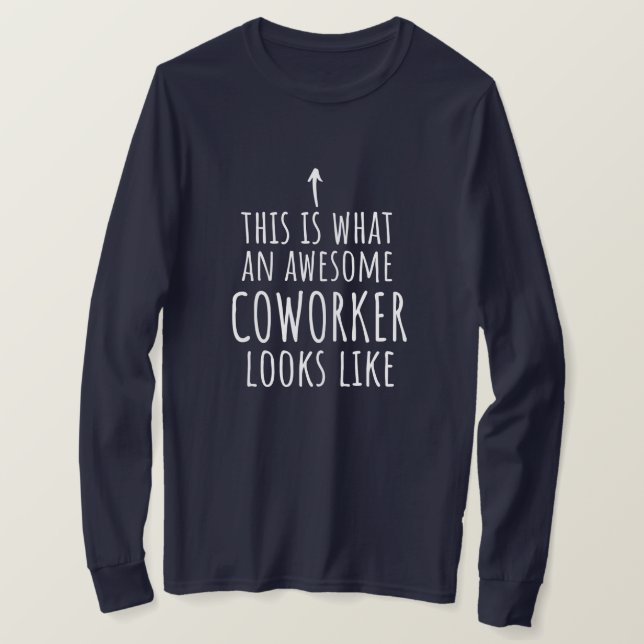 T-shirt Coworker Gift, Coworker Mug, Awesome Coworker (Design devant)
