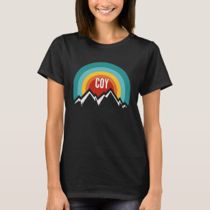 T-shirt Coy Vintage Retro Sunset
