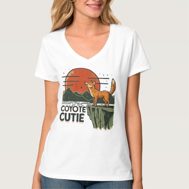 T-shirt Coyote (Devant)
