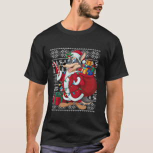 T-shirt Coyote Xmas Sweer Style Vilain Père Noël Coyote Ch