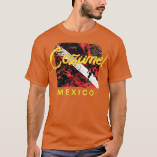 T-shirt Cozumel DIVE Mexique plongée sous-marine