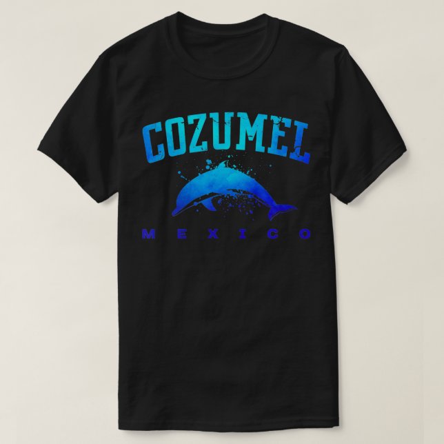 T-shirt COZUMEL MEXICO Plage Vacances Plage Plage Plage Pl (Design devant)