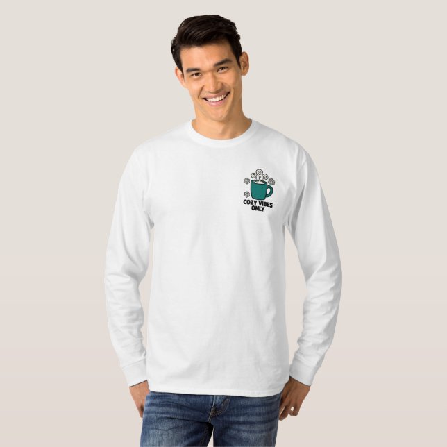 T-shirt Cozy Vibes Only Winter Comic Tee (Devant entier)