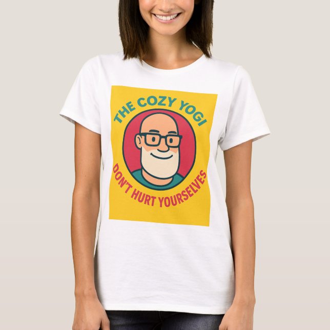 T-Shirt Cozy Yogi pour femmes (Devant)