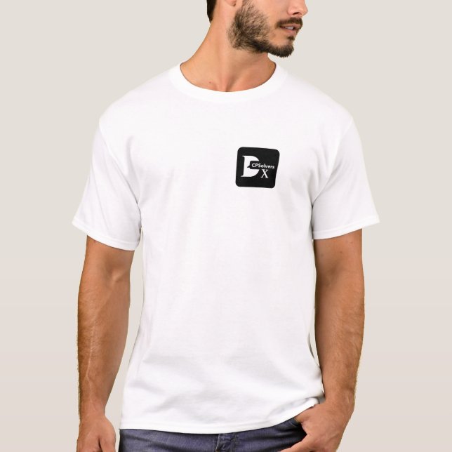 T-shirt CP Solvers Comfort Tee (Devant)