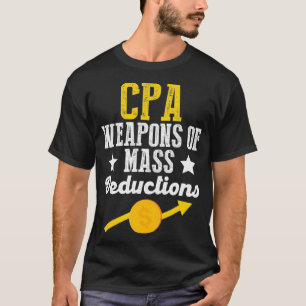 T-shirt CPA Armes Déduction Masse Calculer Saison Fiscale