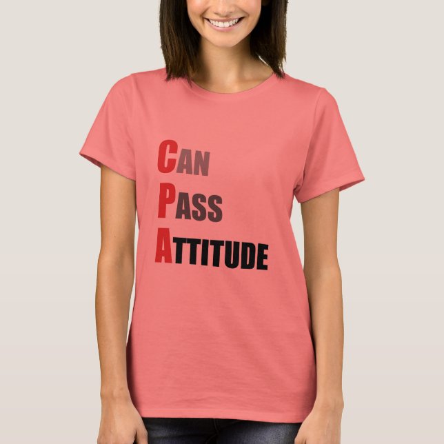 T-shirt CPA : Pouvoir Attitude (Devant)