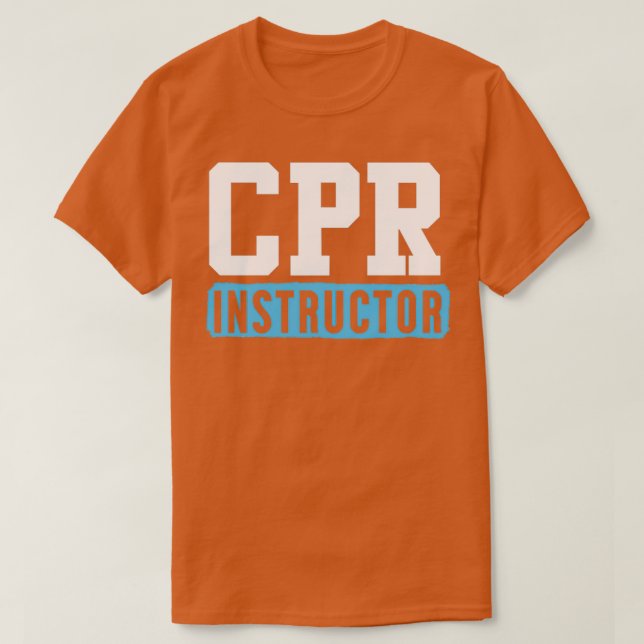 T-shirt CPR Instructor (Design devant)