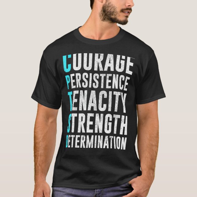 T-shirt CPTSD - Survivant complexe du traumatisme (Devant)