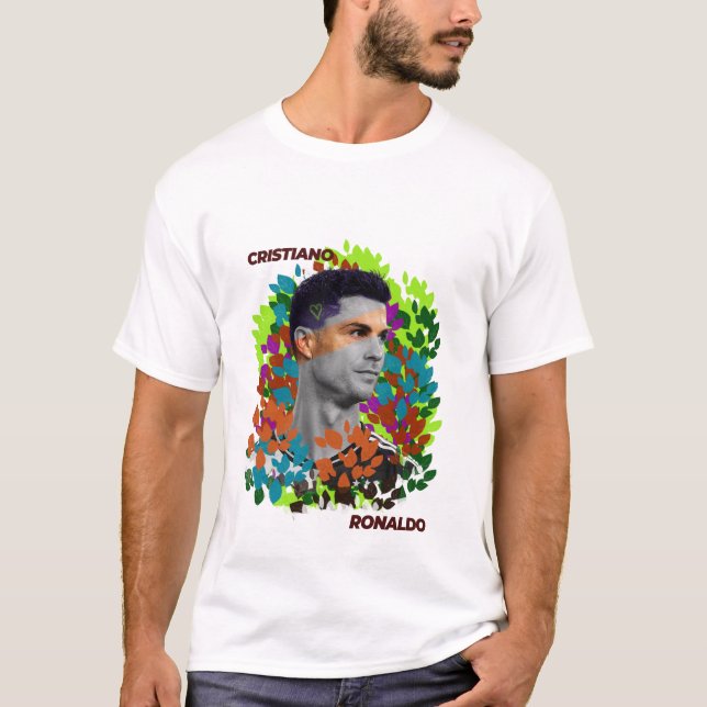 T-shirt CR7 pour la vie (Devant)