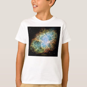 T-shirt Crab Nebula Space Galaxy Kids