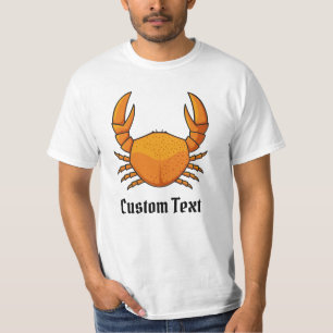 T-shirt Crab orange