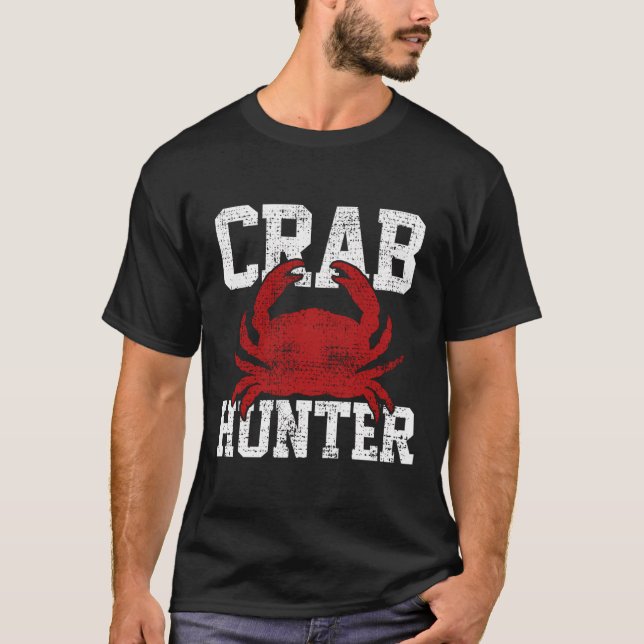 T-shirt Crabbing Crab cadeau Vintage (Devant)