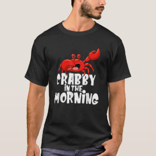 T-shirt Crabby Dans Le Matin Crabe Lover Océan Crustacé