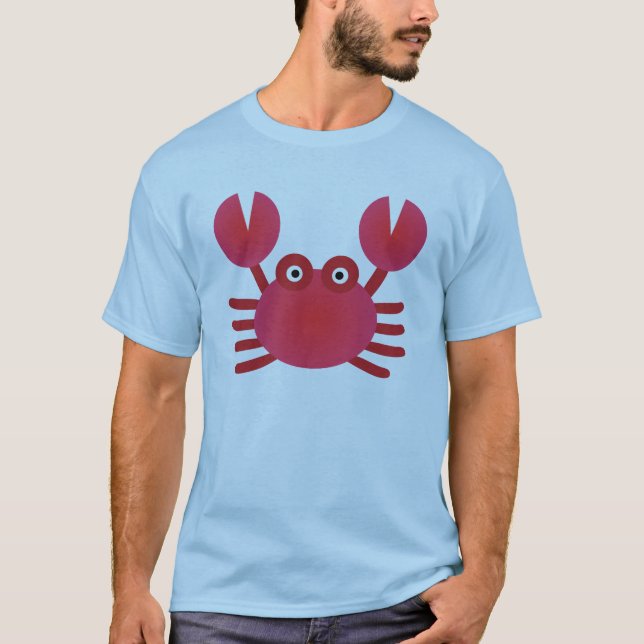 T-shirt Crabe amusant (Devant)