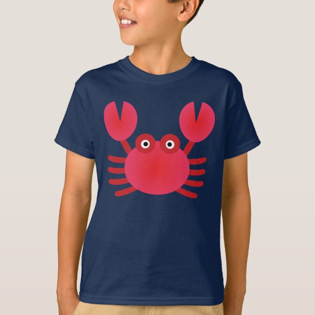 T-shirt Crabe amusant (Devant)