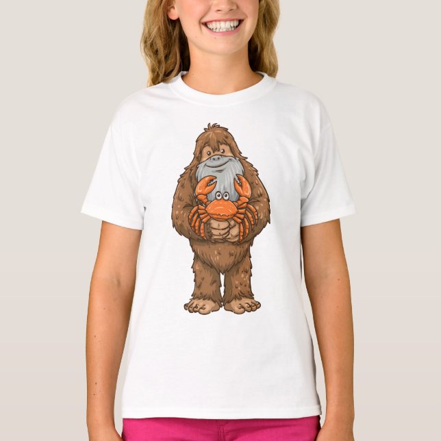 T-Shirt CRABE & BIGFOOT (Devant)