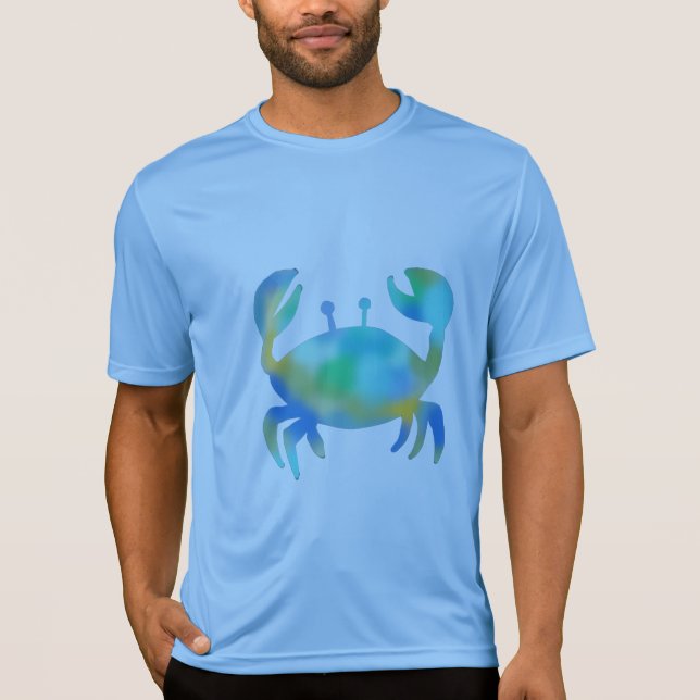 T-shirt Crabe bleu (Devant)