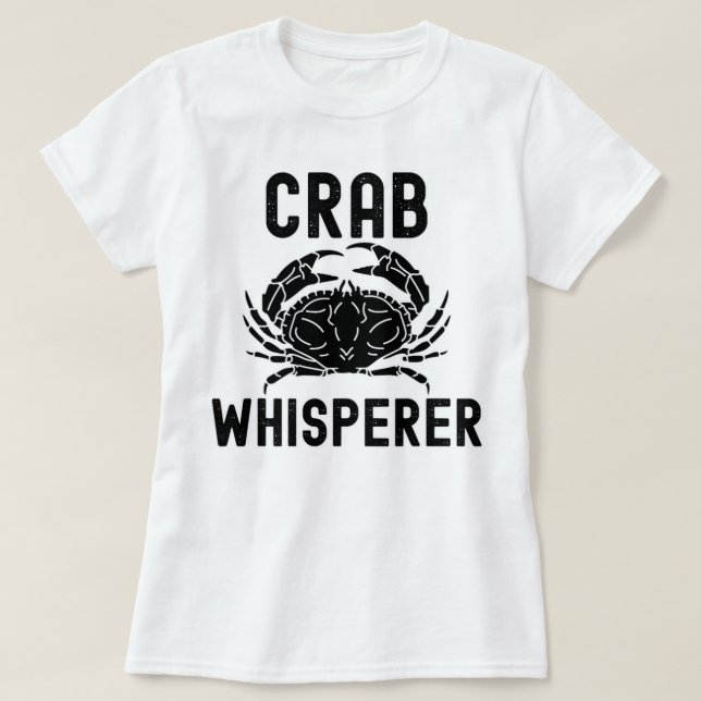 T-shirt Crabe Chasse au crabe Crabe (Design devant)