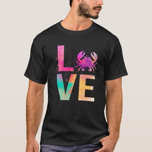 T-shirt Crabe coloré Maman Crabe (Devant)
