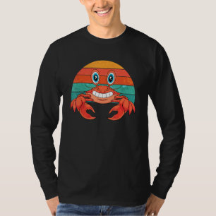 T-shirt Crabe d'animaux de mer Crabe de fruits de mer Crab