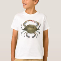 Crabe d'aquarelle - gris
