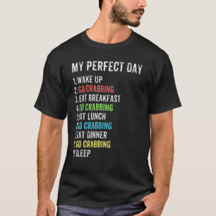 T-shirt Crabe de crabe Crabe de crabe bleu Crabe bleu Frui