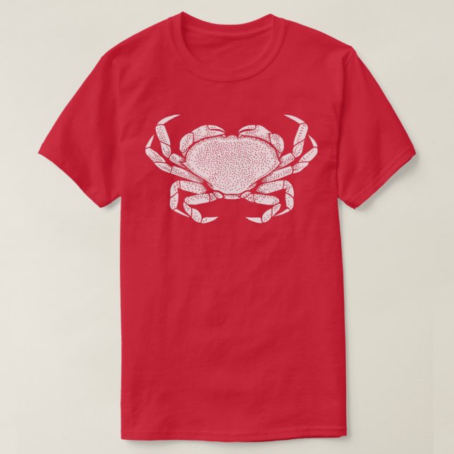 T-shirt Crabe de Dungeness (Design devant)