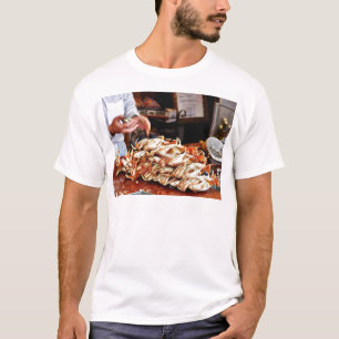T-shirt Crabe de Dungeness au quai de Fishermans en San