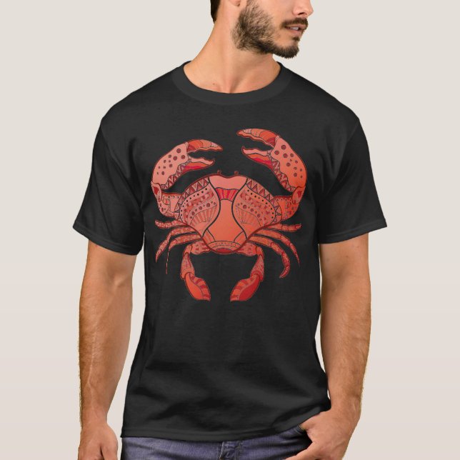 T-shirt Crabe de style (Devant)