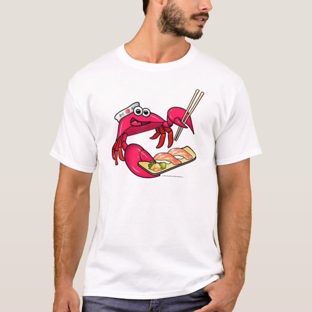 T-shirt Crabe de sushi (Devant)