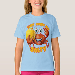 T-shirt Crabe drôle