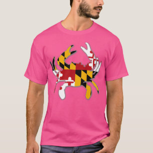 T-shirt Crabe du pavillon du Maryland 5