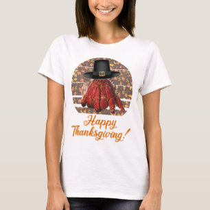T-shirt Crabe ermite de Thanksgiving