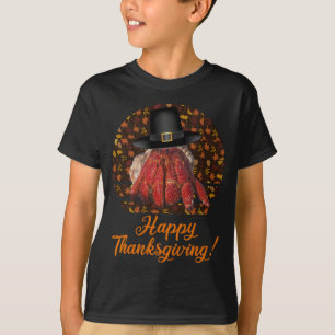 T-shirt Crabe ermite de Thanksgiving