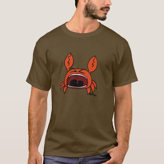 T-shirt crabe fâché (Devant)