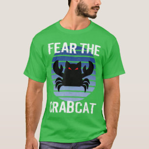 T-shirt Crabe Fearhe Crabcat Drôle Cryptide Cryptozoologie