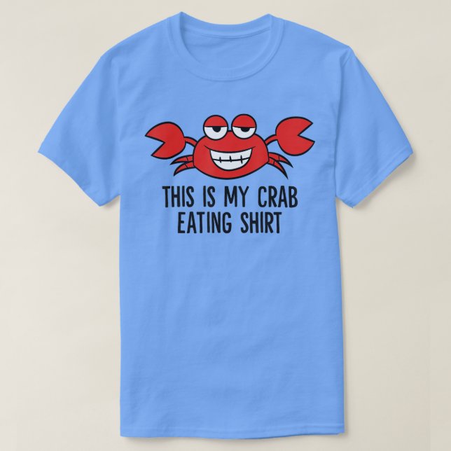 T-shirt Crabe Fruits De Mer Crabes En Bouillonnement C'Est (Design devant)