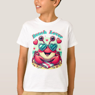 T-shirt Crabe Lover Beach
