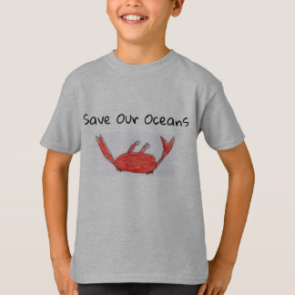 t-shirt crabe pour enfants