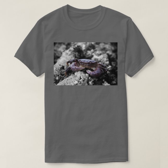 T-shirt Crabe pourpre Baie Nanoose (Design devant)