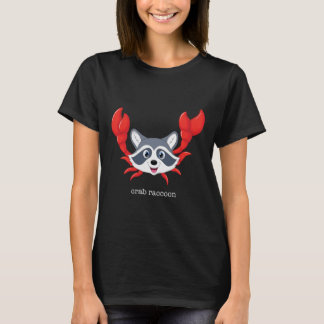 T-shirt Crabe Raccoon Crabe Rangoon Drôle Jeu de plaisante